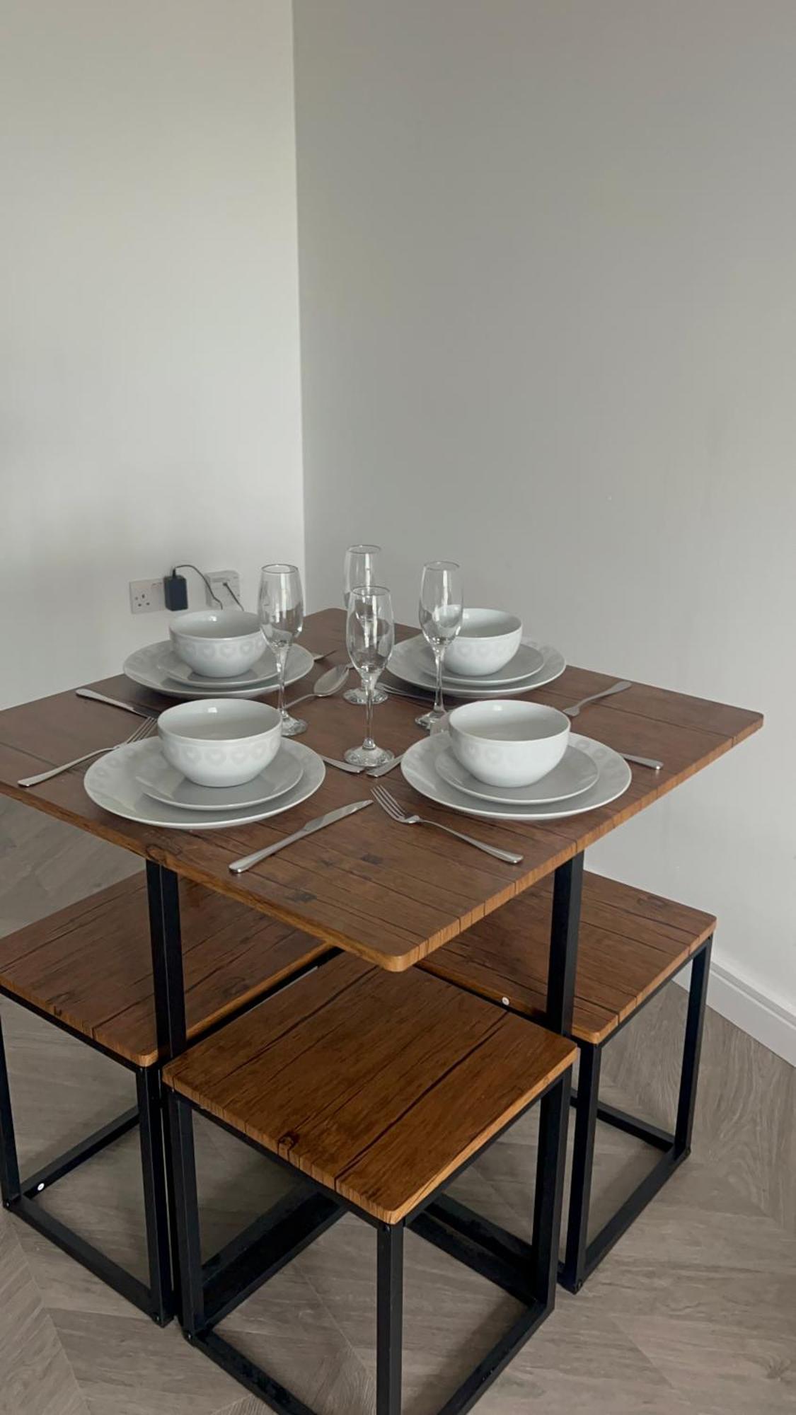 Studio Apartment Manchester Exterior foto